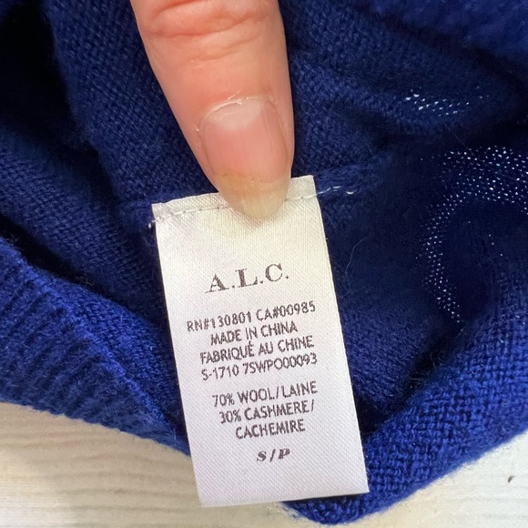 ALC  Blue sweater - Picture 6 of 6
